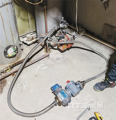 地下浴池偷盜燃氣被抓現行